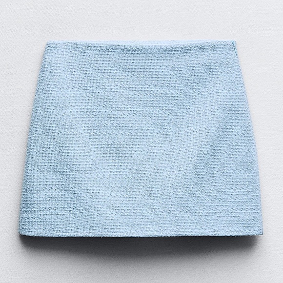 Zara Pants - ZARA METALLIC THREAD TEXTURED SKORT